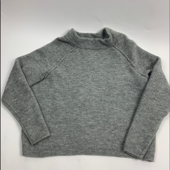 Free People Sweaters - Free People Women's Bubble Crewneck Thick Pullover Sweater Size SP Grey OB438024